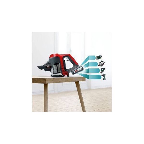 Aspirateur balai Bosch Sans fil Multifonction Unlimited Série 6 BBS61PET2 Rouge